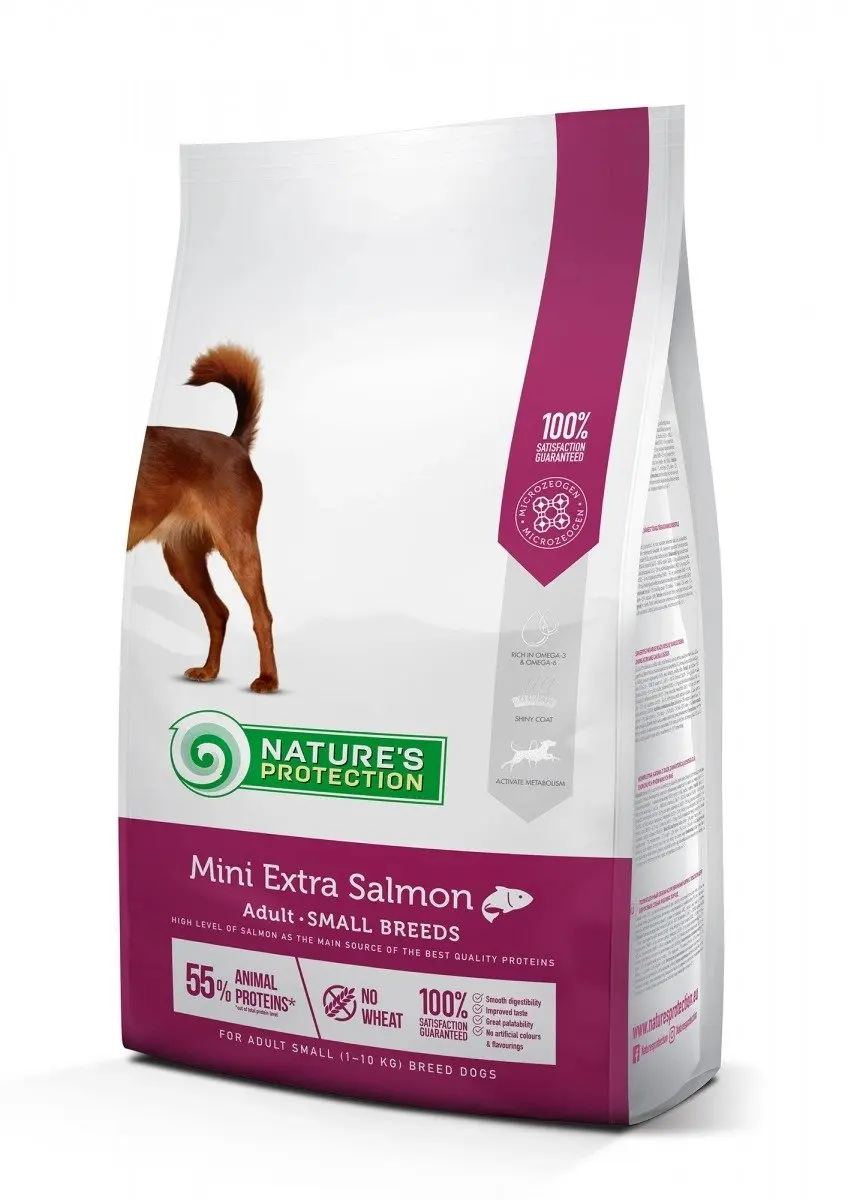 Nature s Protection Dog Mini Adult Extra Salmon, 2 kg