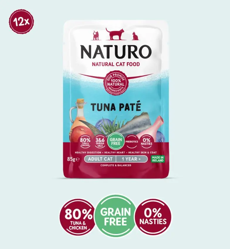 Naturo Adult Cat Mousse cu Ton 85g