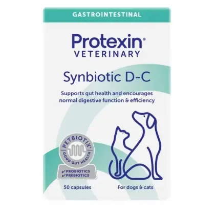 Synbiotic D-C Caini Pisici 50 Capsule