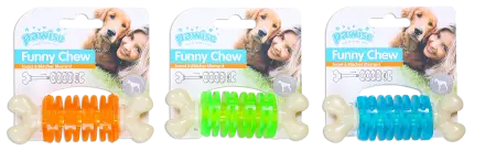 Pawise Funny Chew Ring Jucarie de Ros pentru Caini L 15 cm