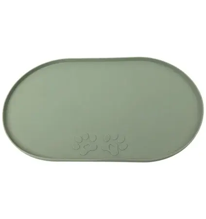 Pawise Pet Bowl Placemat Covoras din Silicon pentru Caini si Pisici