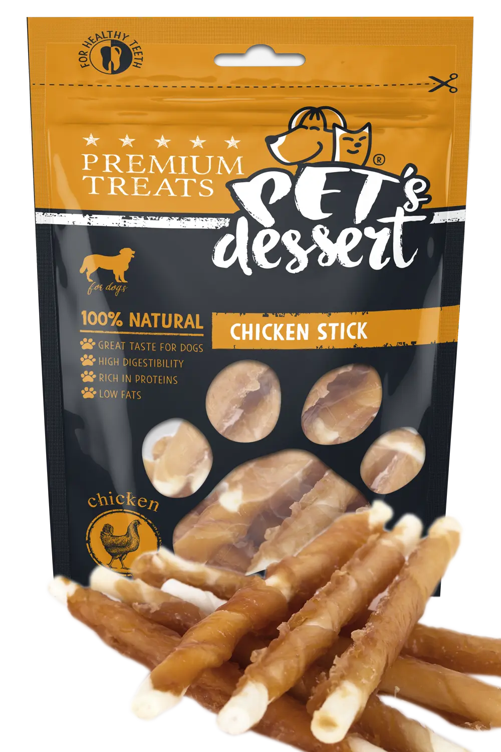 Pet s Desert Dog Chicken Stick LSC-44