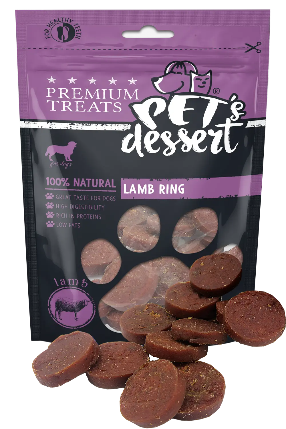 Pet s Desert Dog Lamb Ring 80G LSL-05