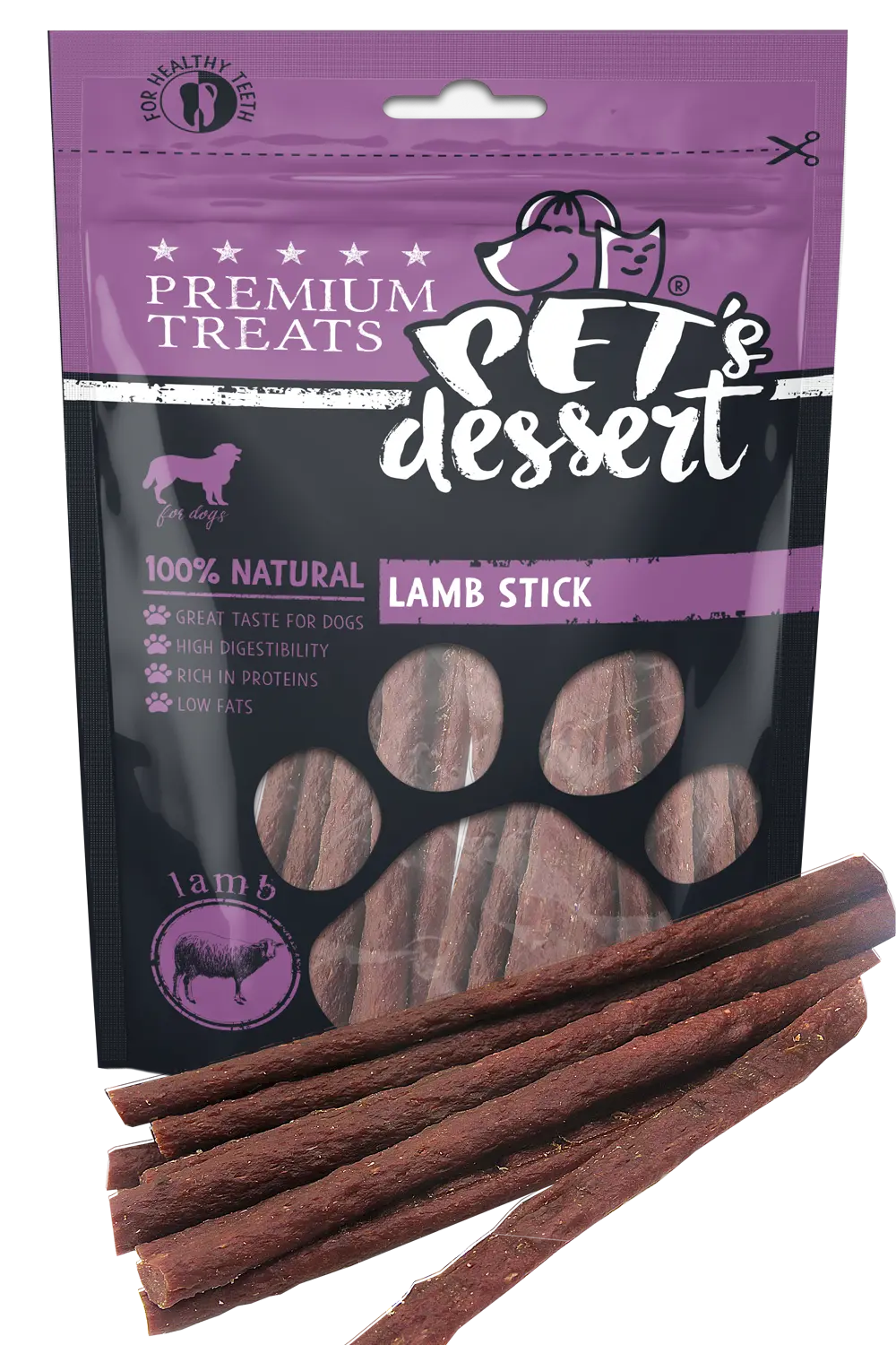 Pet s Desert Dog Lamb Stick 80G LSS-04