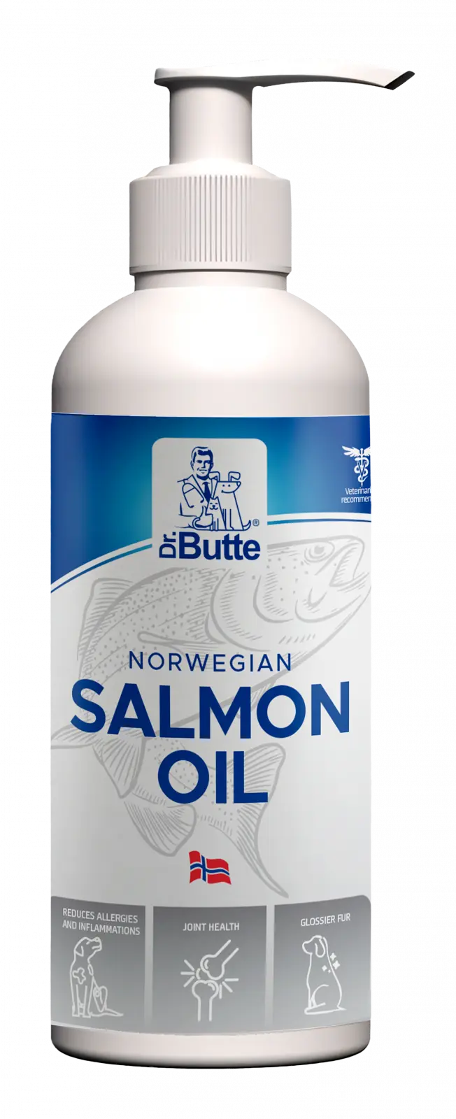 Ulei de Somon Norvegian Dr. Butte, 200 ml