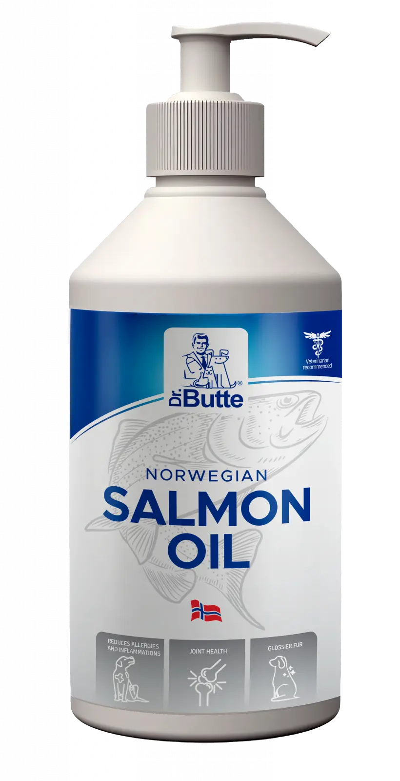 Ulei de Somon Norvegian Dr. Butte, 500 ml