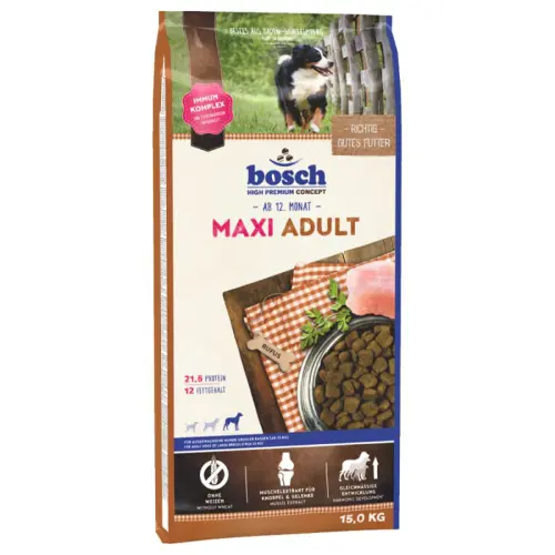 Hrana uscata pentru caini Bosch Maxi Adult 15 kg
