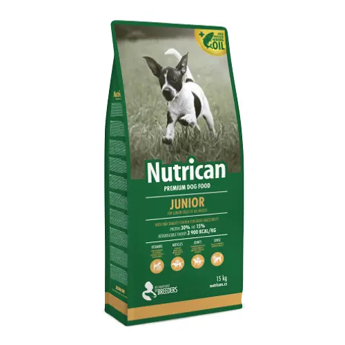 Hrana uscata pentru caini Nutrican Junior 15 kg