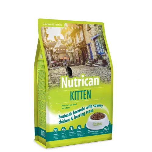 Hrana uscata pentru pisici Nutrican Cat Kitten 2 kg