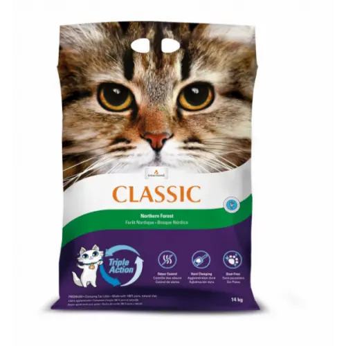 Asternut pentru litiera Intersand Classic Nordic Forest 14 kg