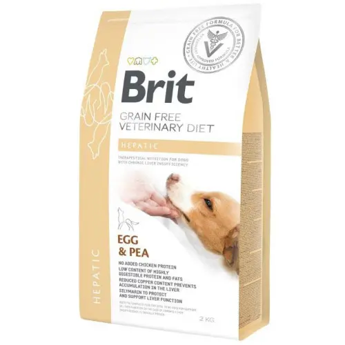Hrana uscata pentru caini Brit Grain Free VD Hepatic 2 kg