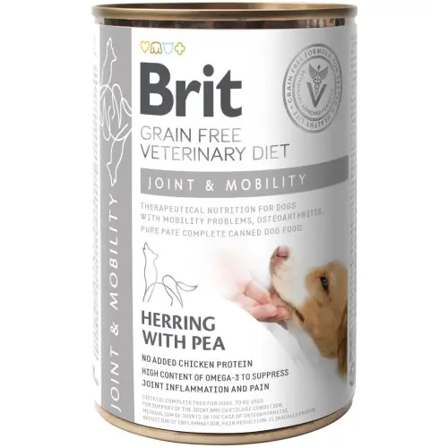 Hrana umeda pentru caini conserva Brit Grain Free VD Joint&Mobility 400 gr