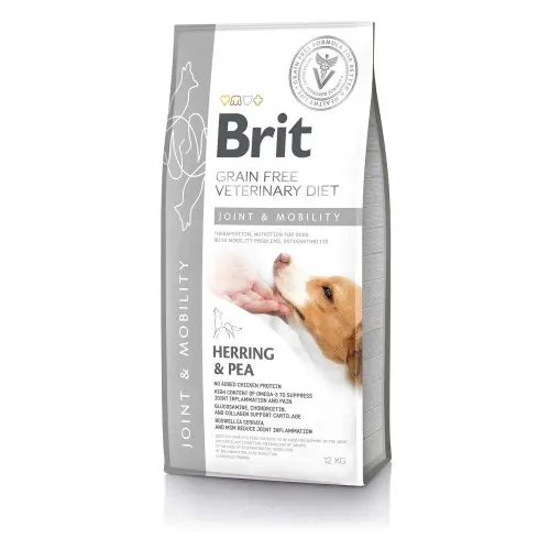 Hrana uscata pentru caini Brit Grain Free VD Joint & Mobility 12 kg: fara cereale, bogata in Omega-3