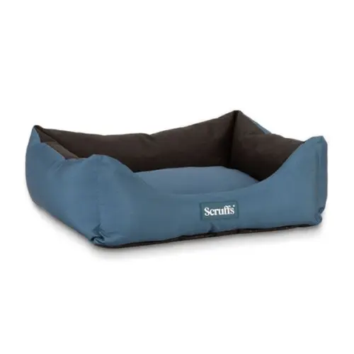 Culcus pentru caini Scruffs Expedition Albastru 90x70 cm