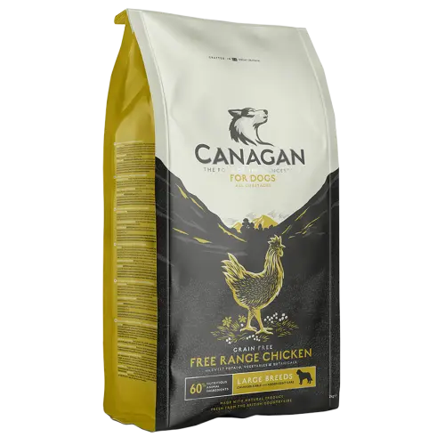 Hrana uscata pentru caini Canagan Grain Free Large Breed cu pui 12 kg