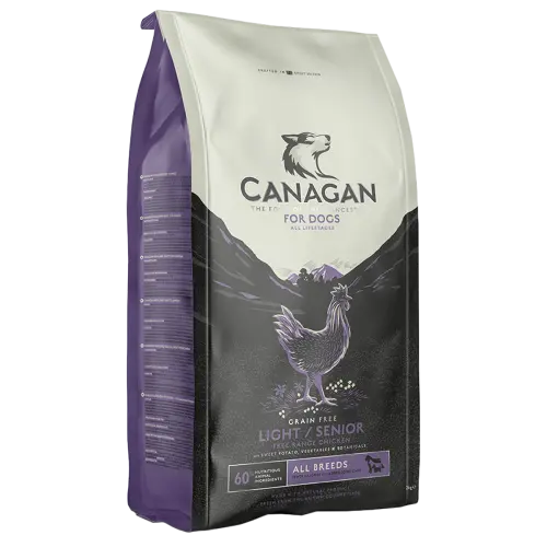 Hrana uscata pentru caini Canagan Adult Light Senior 12 kg