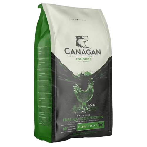Hrana uscata pentru caini Canagan Adult cu pui 2 kg
