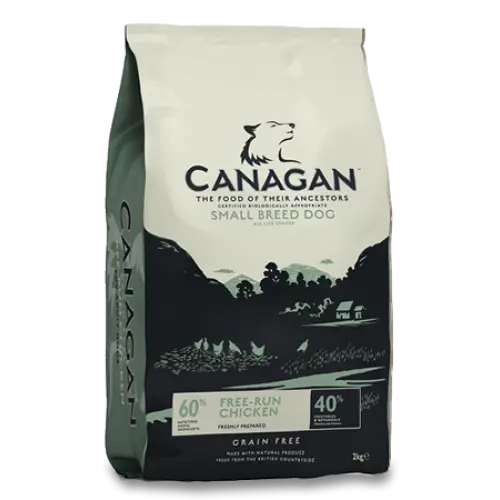 Hrana uscata pentru caini Canagan Grain Free Small Breed cu pui 500 g