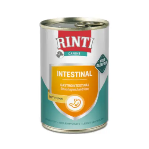 Hrana umeda pentru caini Rinti Diet Intestinal cu Pui 400 gr