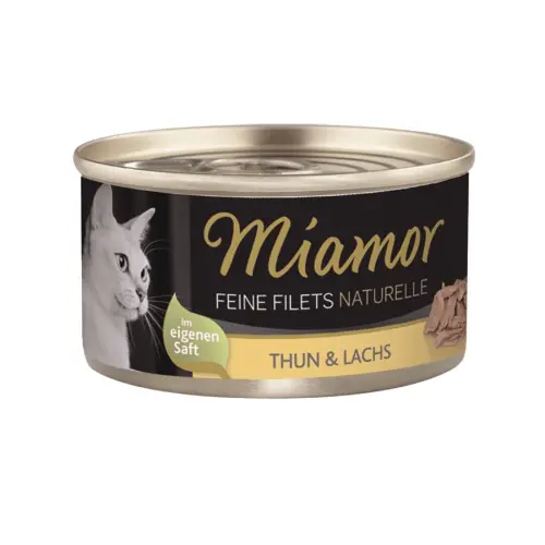 Hrana umeda pentru pisici Miamor Naturell Ton&Somon 80g