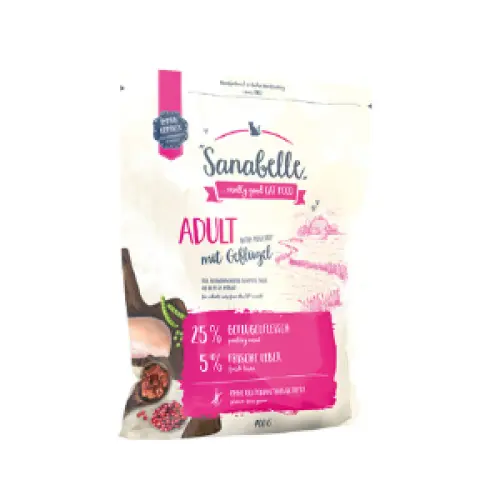 Hrana uscata pentru pisici Sanabelle Adult Pui 400 g