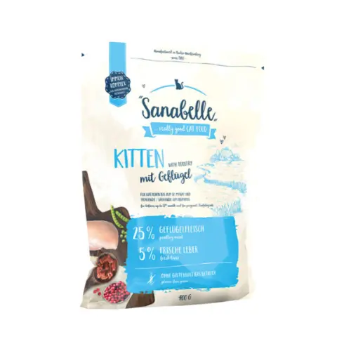 Hrana uscata pentru pisici Sanabelle Kitten 400 g