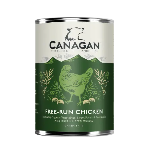 Hrana umeda pentru caini Canagan Grain Free cu pui 400 g