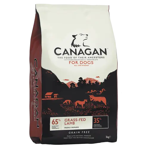 Hrana uscata pentru caini Canagan Grain Free cu miel 12 kg