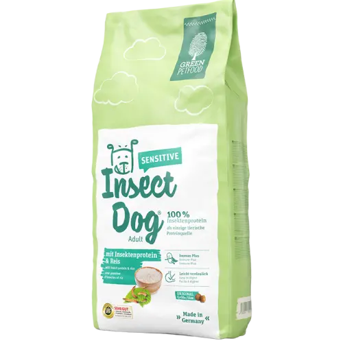 Hrana uscata pentru caini Green Pet Food Insect Dog 15 kg