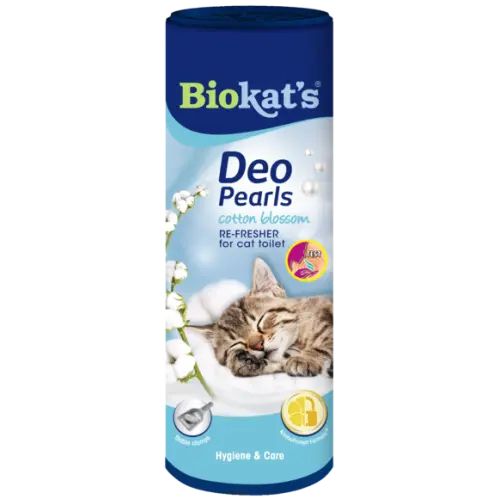 Perle parfumate pentru litiera Biokat's Deo Perls Cotton Blossom 700 g