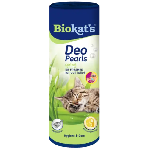 Perle odorizante pentru litiera Biokat's Deo Perls Spring 700 g