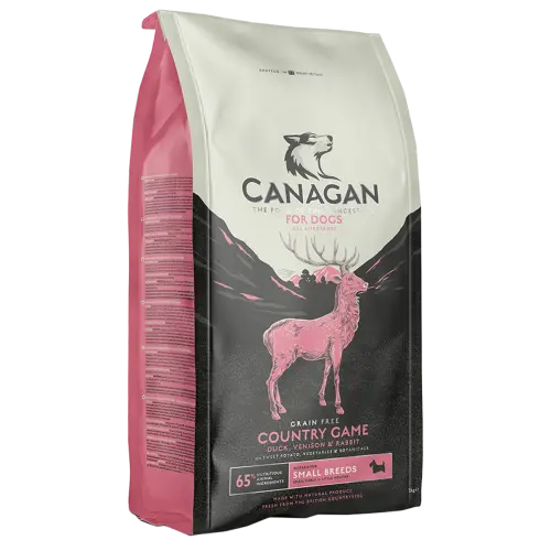 Hrana uscata pentru caini Canagan Grain Free cu vanat 2 kg