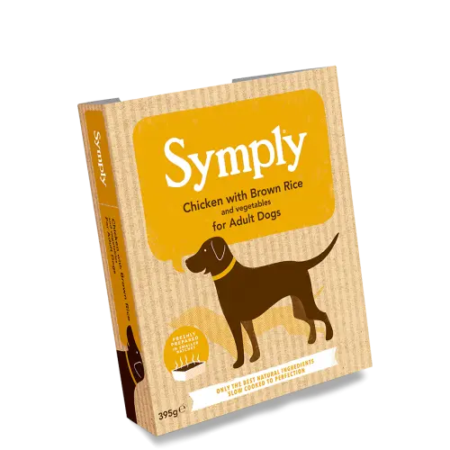 Symply Pate Pui si Orez Brun 395gr