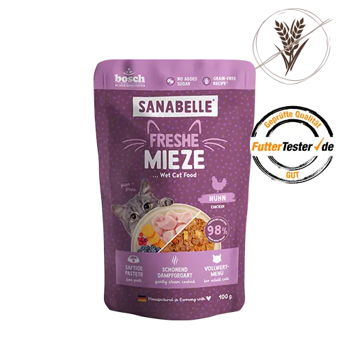 Hrana umeda pentru pisici Sanabelle plic Pui 100 gr