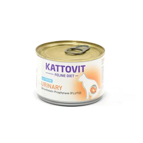 Hrana umeda pentru pisici Kattovit Urinary cu ton 175 g