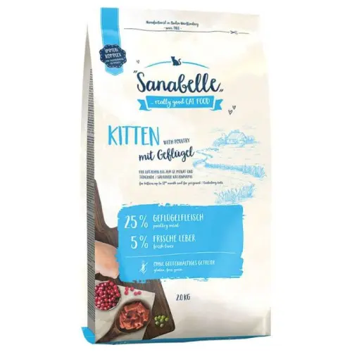 Hrana uscata pentru pisici Sanabelle Kitten 10 kg