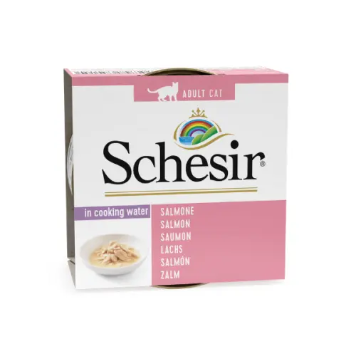 Hrana umeda pentru pisici Schesir Somon Natural 85 gr