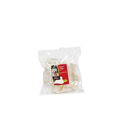 Recompensa pentru caini Delisnacks Fasii Albe 100gr