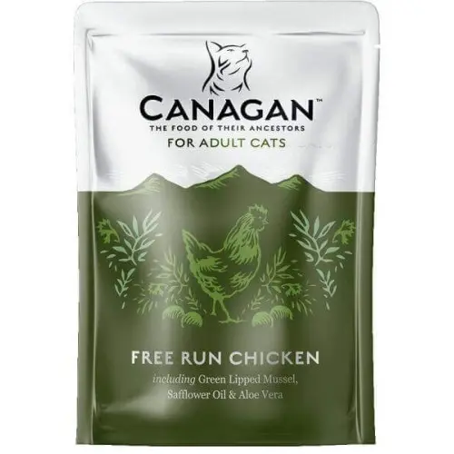 Hrana umeda pentru pisici Canagan Adult cu pui 85 g