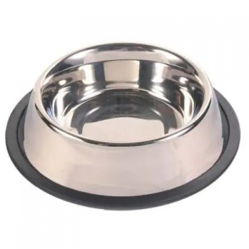 Castron antiderapant din inox pentru caini si pisici Enjoy 0.3 L