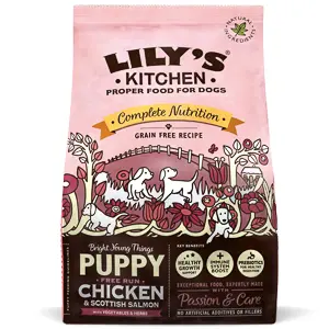 Lilys Kitchen for Dogs Complete Nutrition Puppy Chicken and Scottish Salmon 1 kg