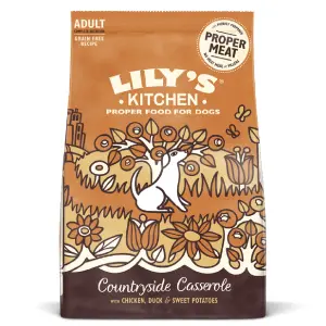 Lilys Kitchen for Dogs Dog Chicken and Duck Countryside Casserole Adult Dry Food 7 kg