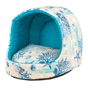Culcus Alveola Burete Marimea 3 (40x40x40 cm) Albastru
