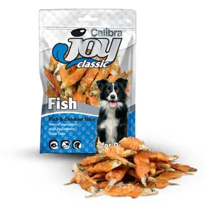 Calibra Joy Dog Classic Fish and Chicken Slice 80 g