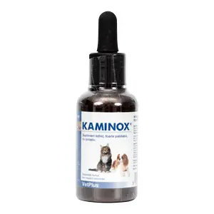 Kaminox, Supliment pentru caini pisici, Pachet 2 X 60 ml