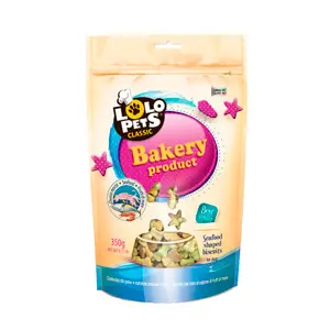 Biscuiti pentru Caini cu Fruncte de Mare in Doypack 350 g