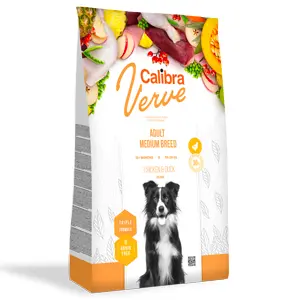 Calibra Dog Verve GF Adult Medium Chicken and Duck 12 kg