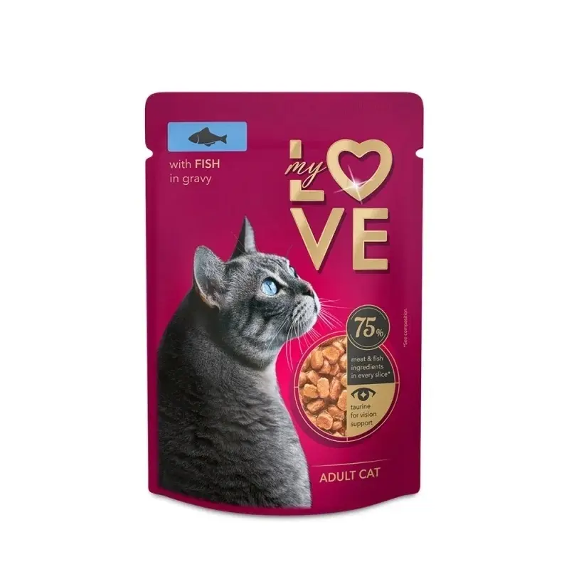 My Love Cat - Hrana umeda completa - Peste - 85g