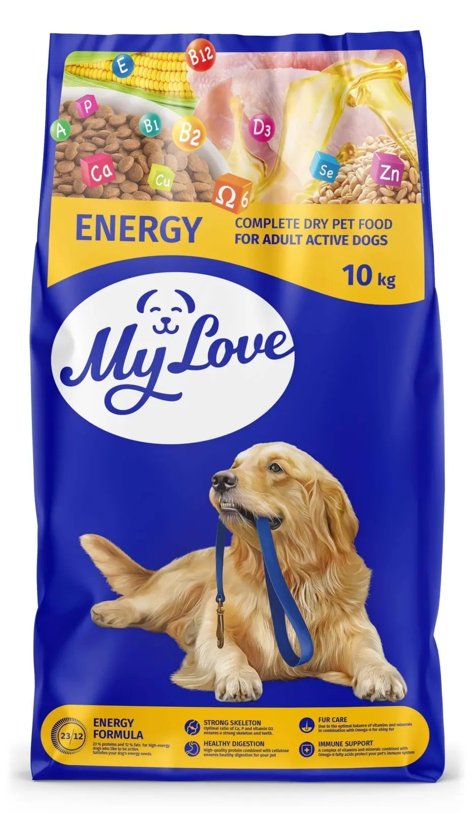 My Love Energy Adult - Hrana uscata completa - Pui - 10kg