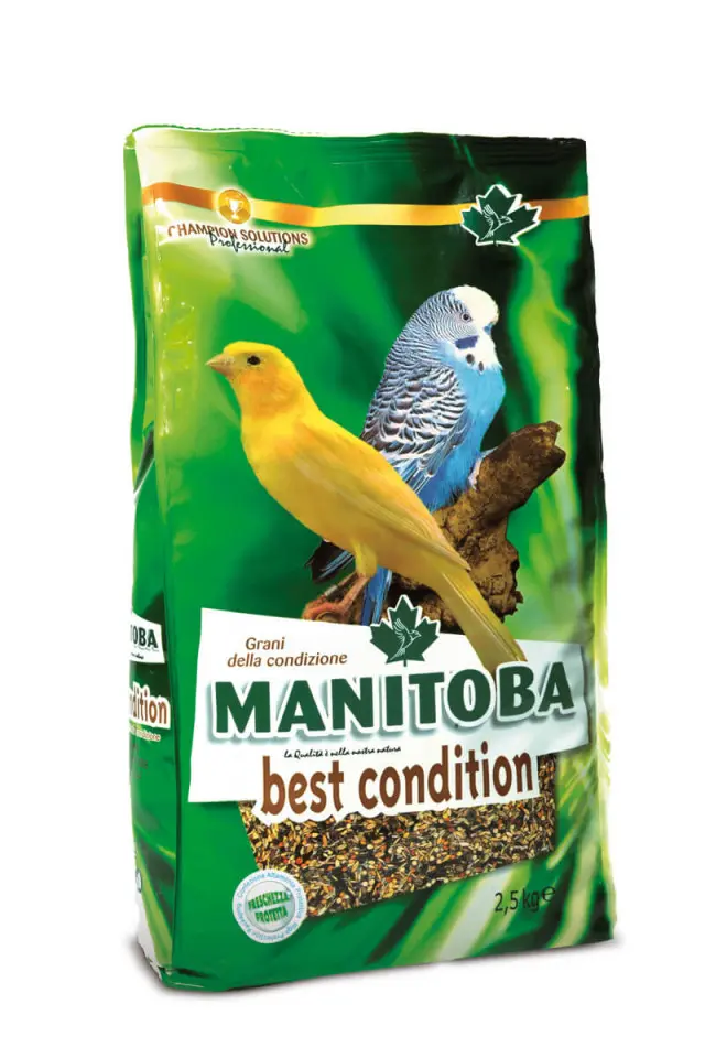 Manitoba Best Condition - Hrana completa pentru canari, pasari autohtone - 2.5kg